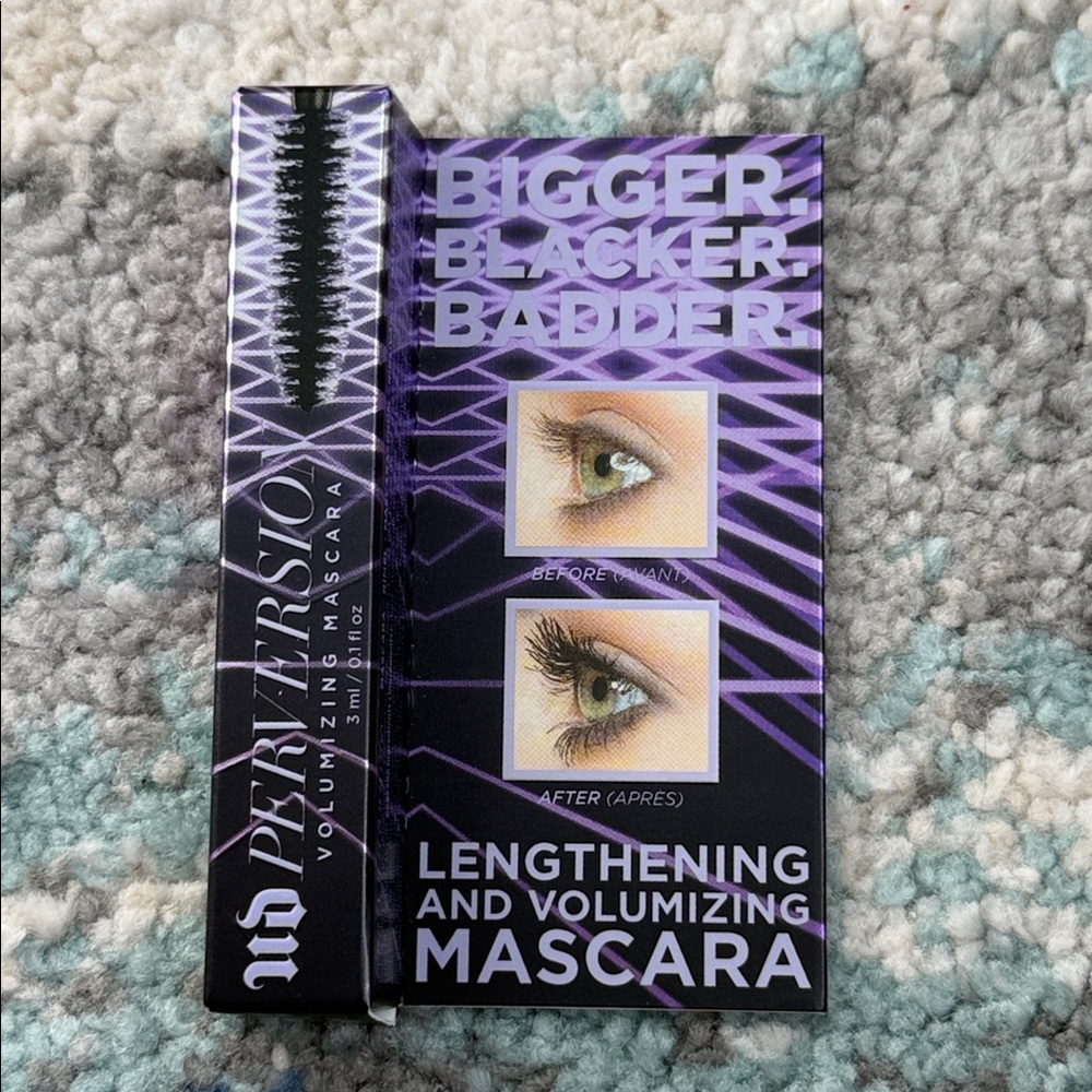 ☘️3/$25☘️ Urban Decay Perversion Volumizing Mascara Travel Mini Black